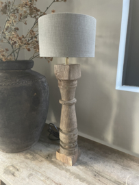 Mooie unieke oude balusterlamp nr.7