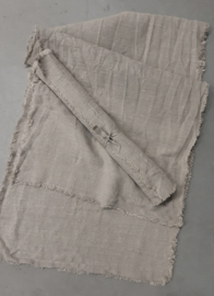 Linnen tafelloper 45 x 140 cm