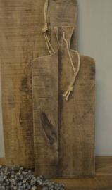 Stoere houten broodplank 50 & 70 cm