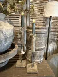 Mooie betonnen kandelaar van PMR - 48 cm