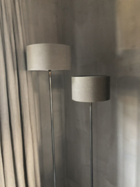 Mooie staande lamp met natuurstenen voet 150 cm