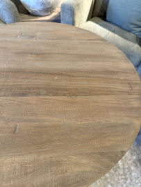 Wijntafel vergrijsd hout "Jack" 60 cm