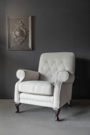 Mooie landelijke fauteuil "Silvester" van Bocx Interiors