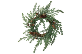 Leuk kunst krans kerst