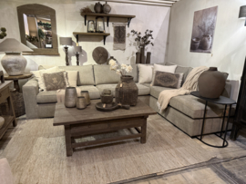 Stoere salontafel van oud hout "Jens" - 2 maten