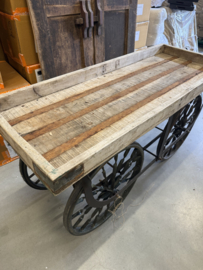 bloemenkar - serveerwagen - marktkar