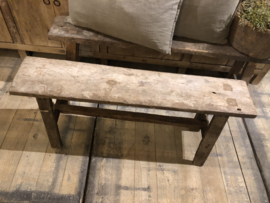 Stoere bankjes oud hout 40-60-80-100-120 cm