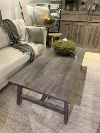 Stoere salontafel oud hout 150 x 70 cm van LUKSA HOME