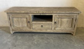 Mooi tvmeubel "Ella" met deurtjes 150 cm
