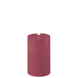 Led kaarsen indoor kleur Magenta 7,5 x 15