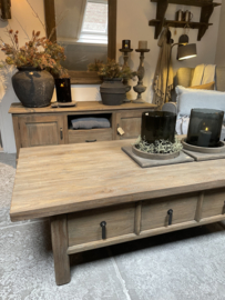 Prachtige salontafel "Jack" met 6 lades