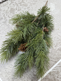 Groene kunst kerst toef