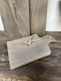 Stoer houten amuseplankje/ broodplankje 30 cm