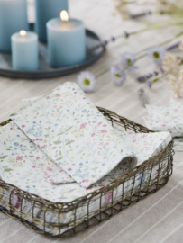 Leuke papieren servetten met bloemen