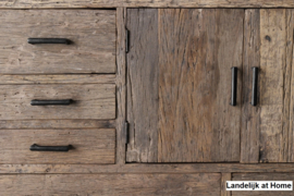 Stoer dressoir "Levv" van oud hout