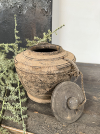 Mooi uniek Nepalese pot