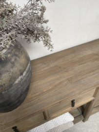 Prachtige sidetable "Jack" met 4 lades