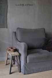 Landelijke stoere  sobere loveseat "Enzo"