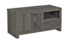 Stoer tvmeubel "Jens"  van oud robuust hout 120 cm