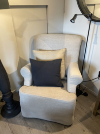 Prachtige landelijke fauteuil met losse hoes "Anka"