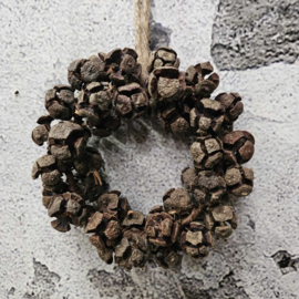 Kransje dennenappels 15 cm