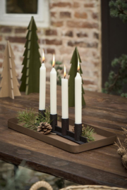Adventkaarshouder metaal