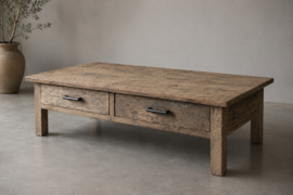 Stoere salontafel met lades "Levv"