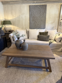 Prachtige salontafel vergrijsd hout "Jack"