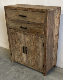 Stoere meidenkast "Levv" oud hout * LIMITED EDITION