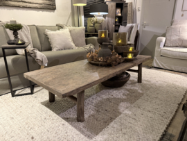 Mooie unieke  salontafel van oud hout