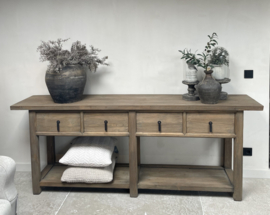 Prachtige sidetable "Jack" met 4 lades