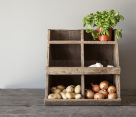 Hele stoere gruttersbak van oud hout