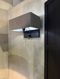 Mooie wandlamp Lumino + kap van Frezoli