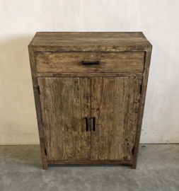 Stoere meidenkast "Levv" oud hout * LIMITED EDITION