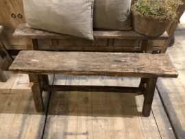 Stoere bankjes oud hout 40-60-80-100-120 cm