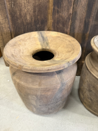 Grote unieke Nepalese pot - 1