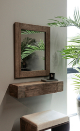 Mooie spiegel oud hout - Levv