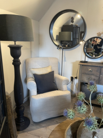 Prachtige landelijke fauteuil met losse hoes "Anka"