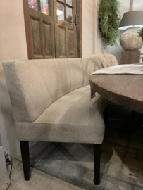 SALE Showmodel Landelijke ovale  eetkamerbank  - Stef-