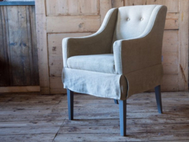 Landelijke eetkamerstoel "Nancy" van Bocx Interiors