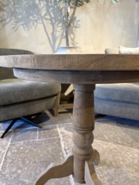 Wijntafel vergrijsd hout "Jack" 60 cm