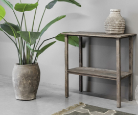Stoere sidetable "Raf"  van oud doorleefd hout