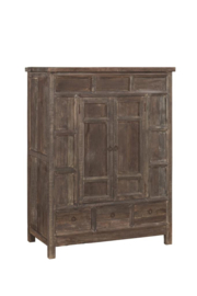 Stoere originele kast oud hout "Jens"