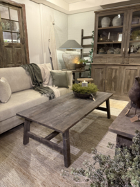 Stoere salontafel oud hout 150 x 70 cm van LUKSA HOME