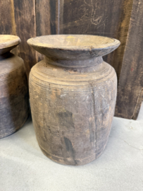 Grote unieke Nepalese pot - 3