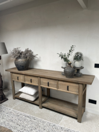 Prachtige sidetable "Jack" met 4 lades
