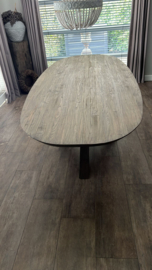 Stoere Deens ovale eettafel "Jack"