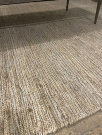 Prachtig  vloerkleed van hennep