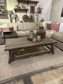 Stoere oude salontafel  "Jens"