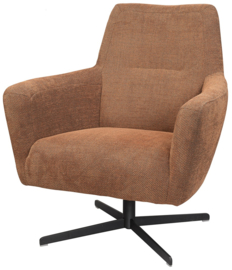 Hocker met draaipoot zwart ~Mick~